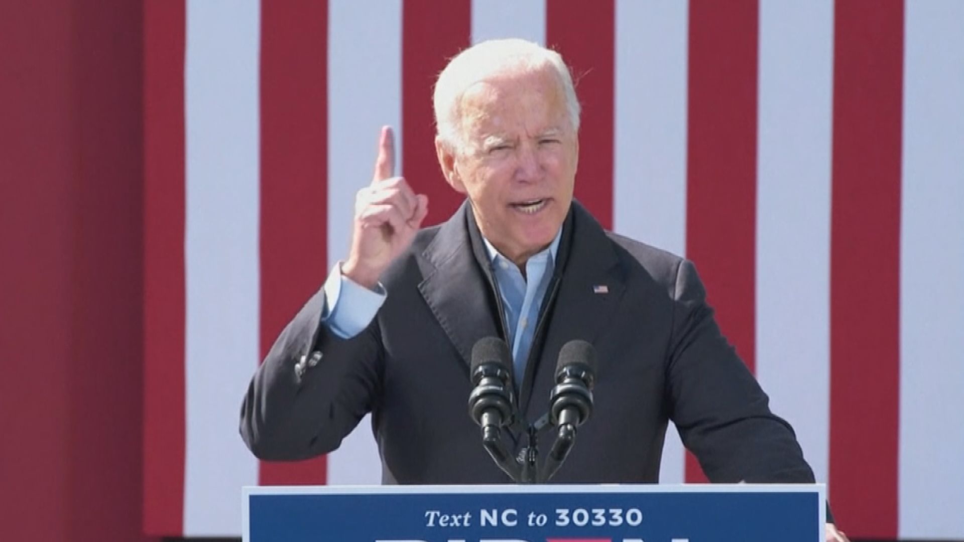 拜登指責特朗普聲稱疫情好轉是說謊