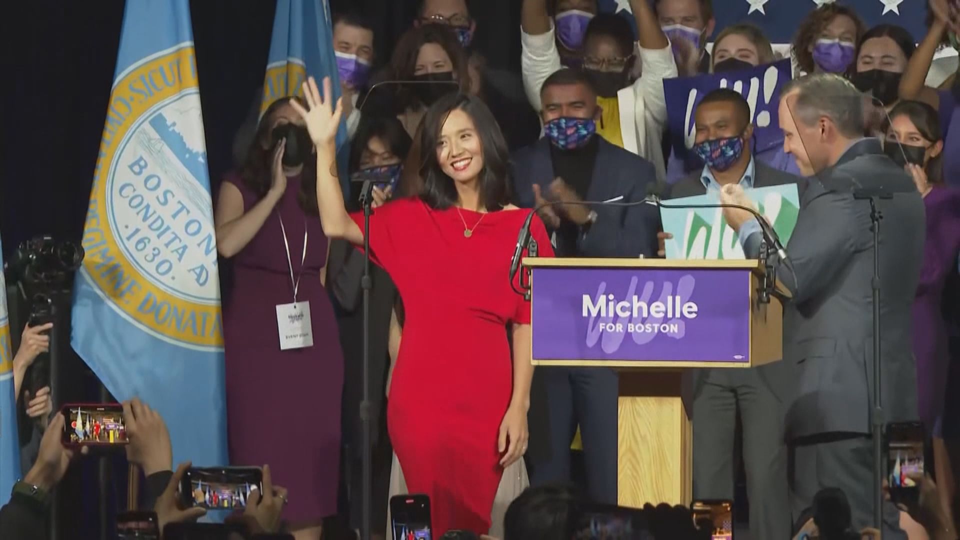 台灣移民後裔吳弭成波士頓首位華裔女市長