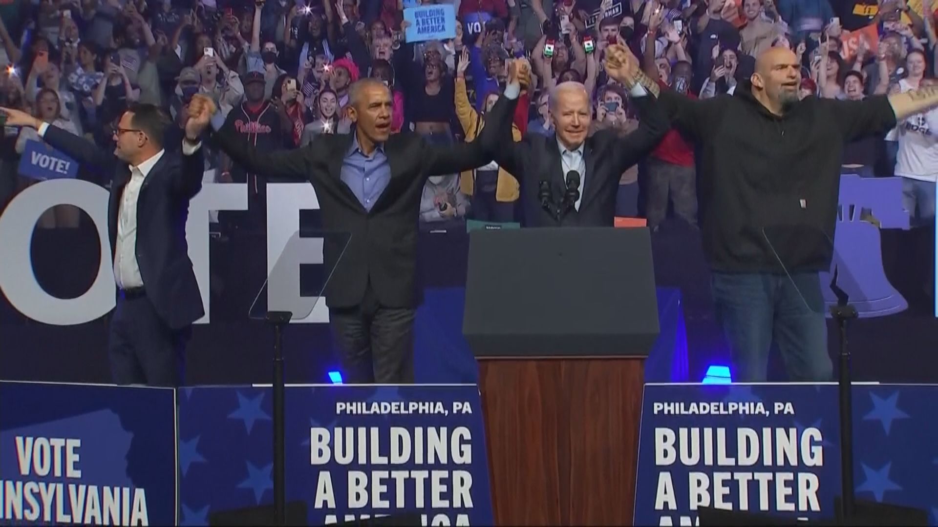 中期選舉在即　拜登、奧巴馬為候選人站台