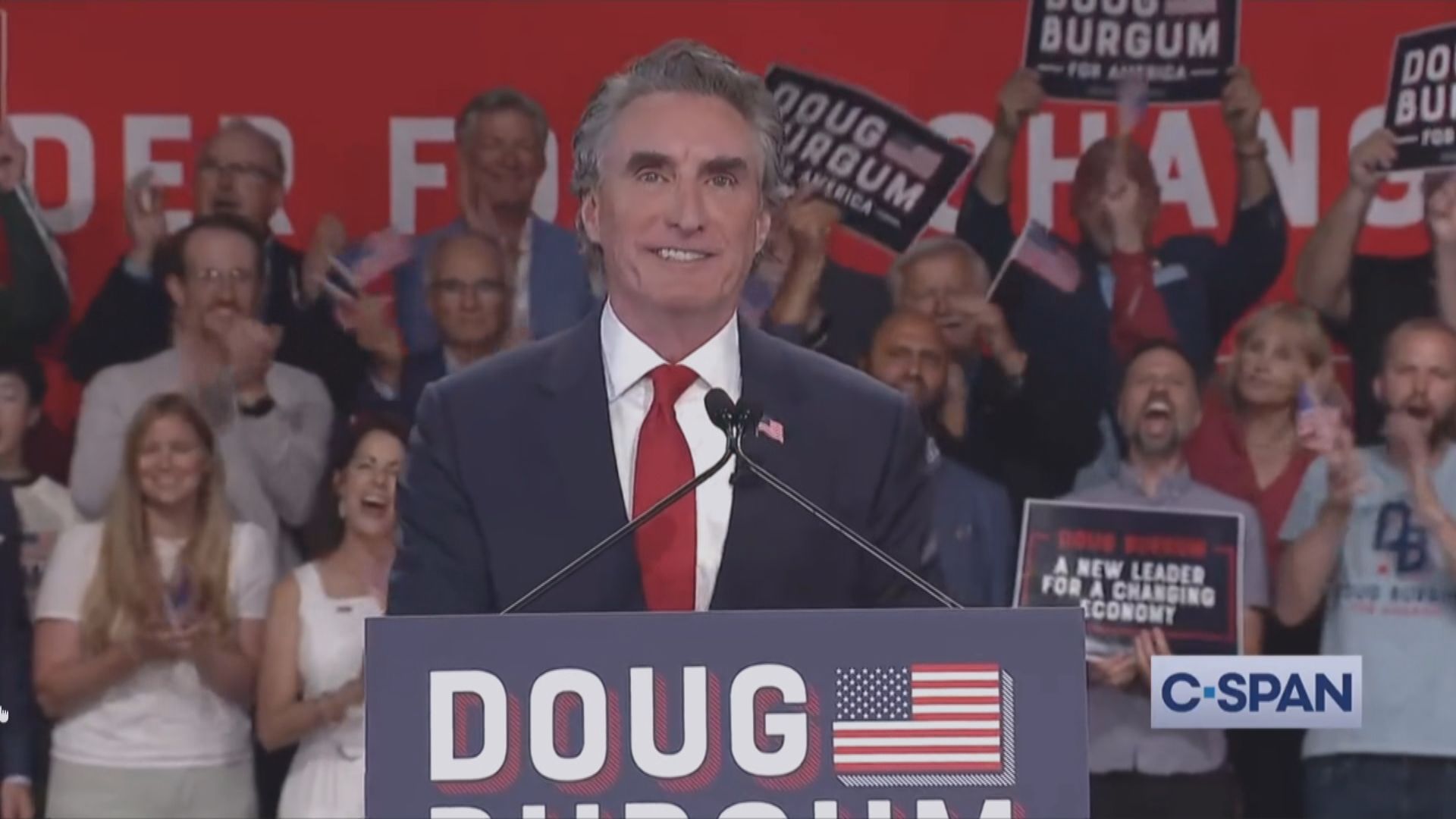 北達科他州長伯古姆宣布參選共和黨總統候選人提名