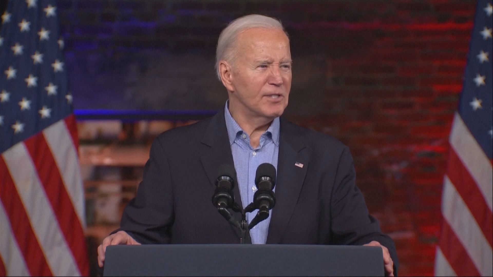 拜登及特朗普同日在佐治亞州造勢隔空交鋒