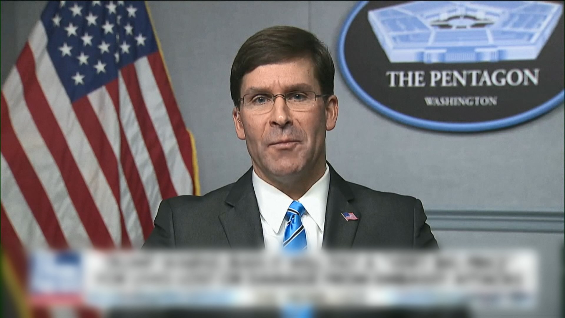 埃斯帕：不排除對伊朗先發制人