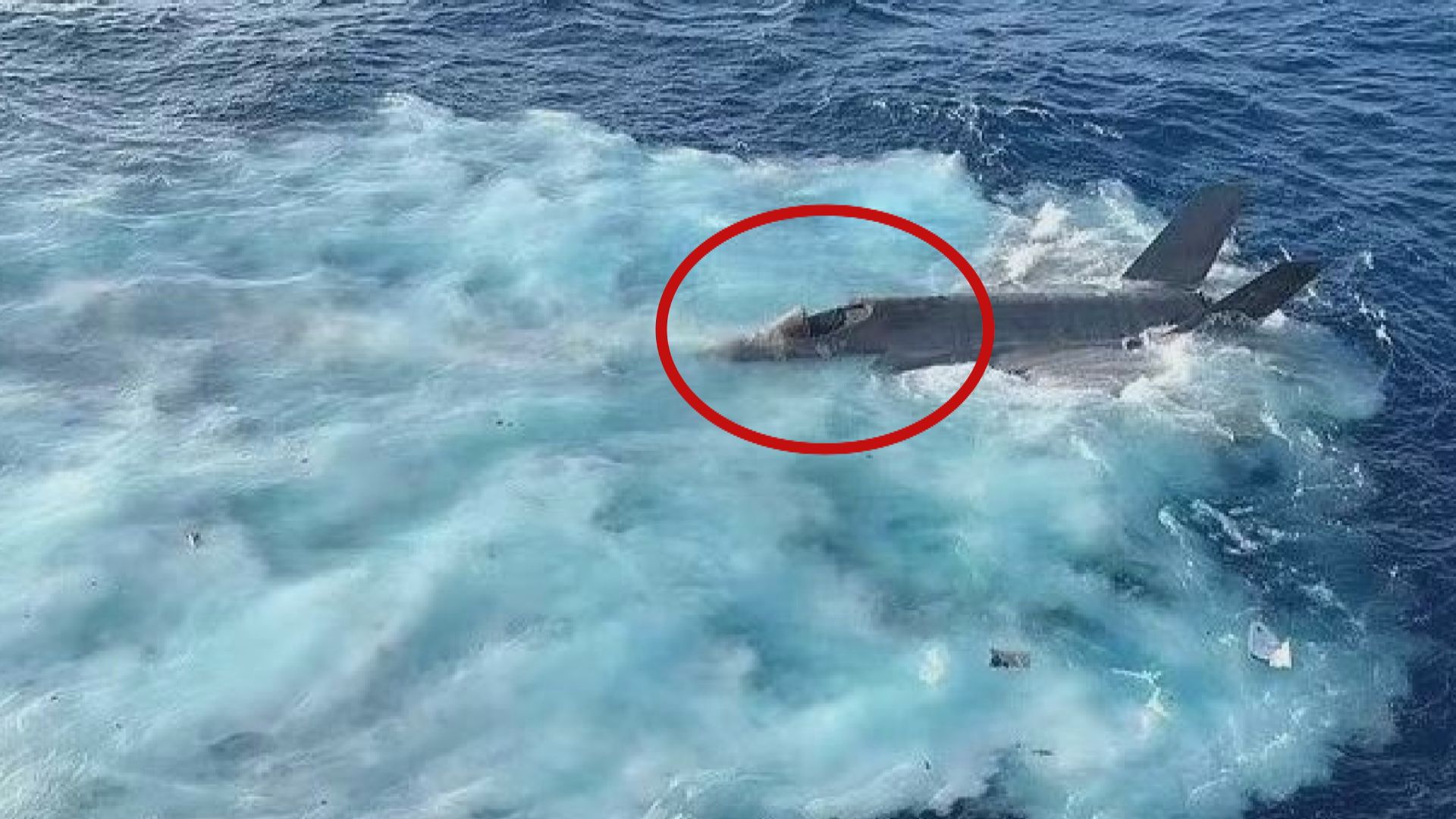 美軍F-35C墜落南海照片曝光 