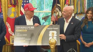 恩芬天奴到白宮會見特朗普　世界盃決賽周分組賽抽籤12月舉行