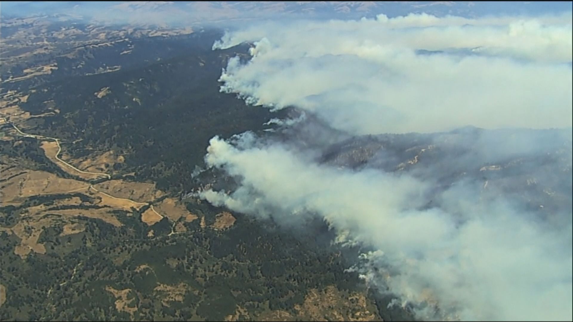 美國北加州山火肆虐　三藩市遭三面夾擊