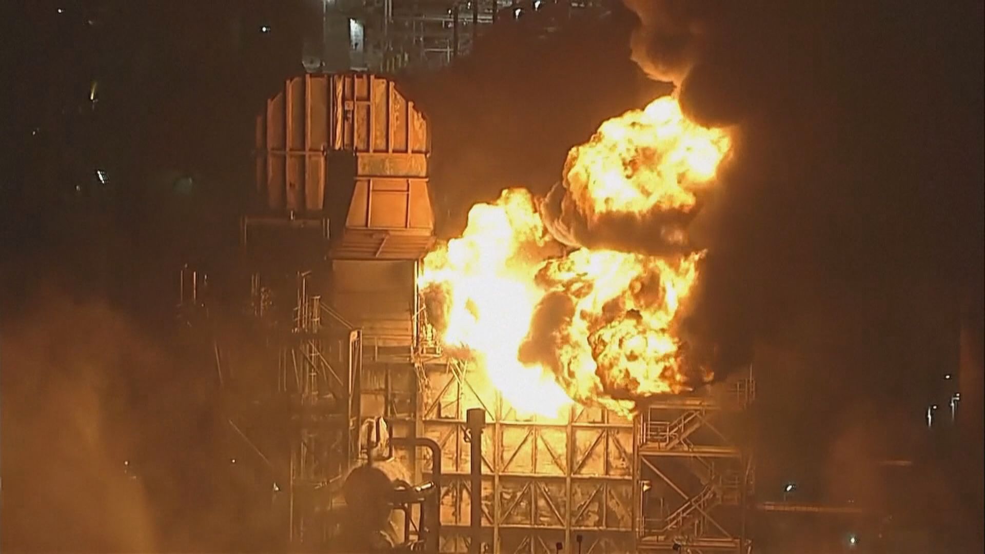 洛杉磯雪佛龍煉油廠大火