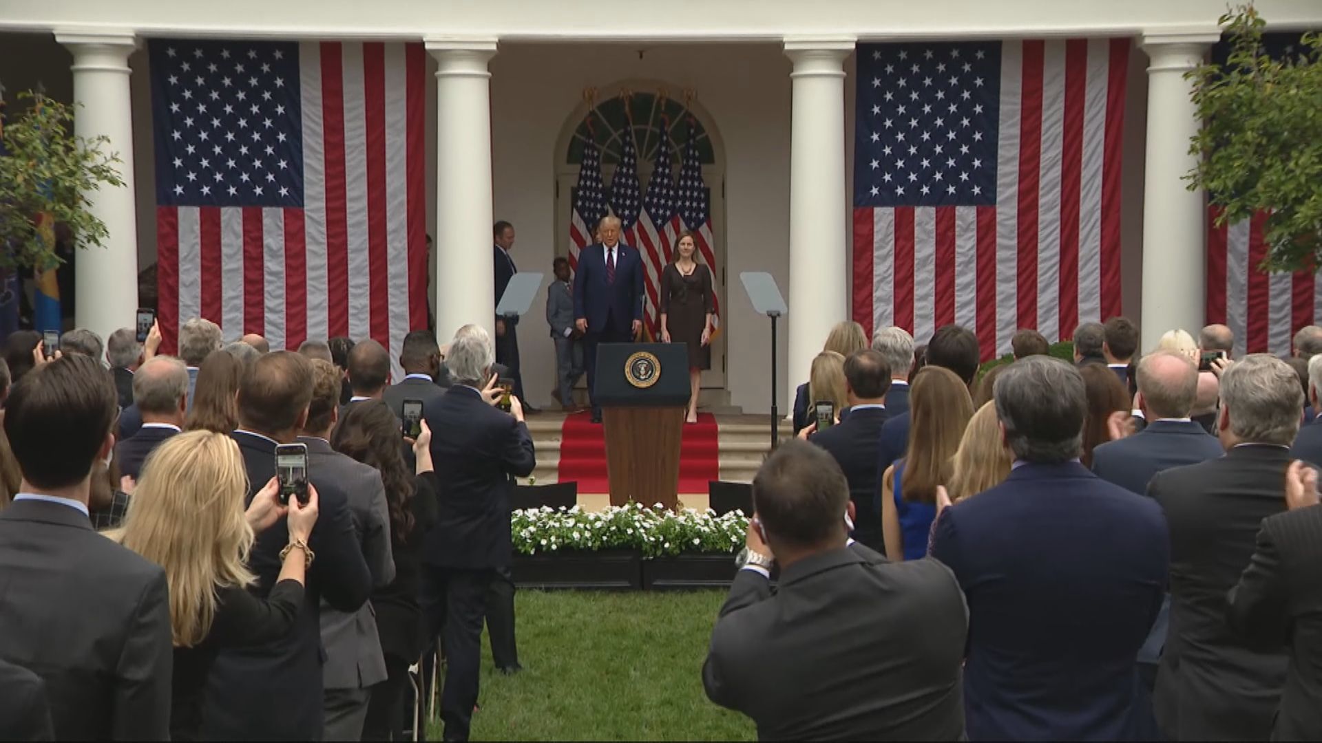 上周六白宮記者會或成播毒源頭　至少七名出席者確診