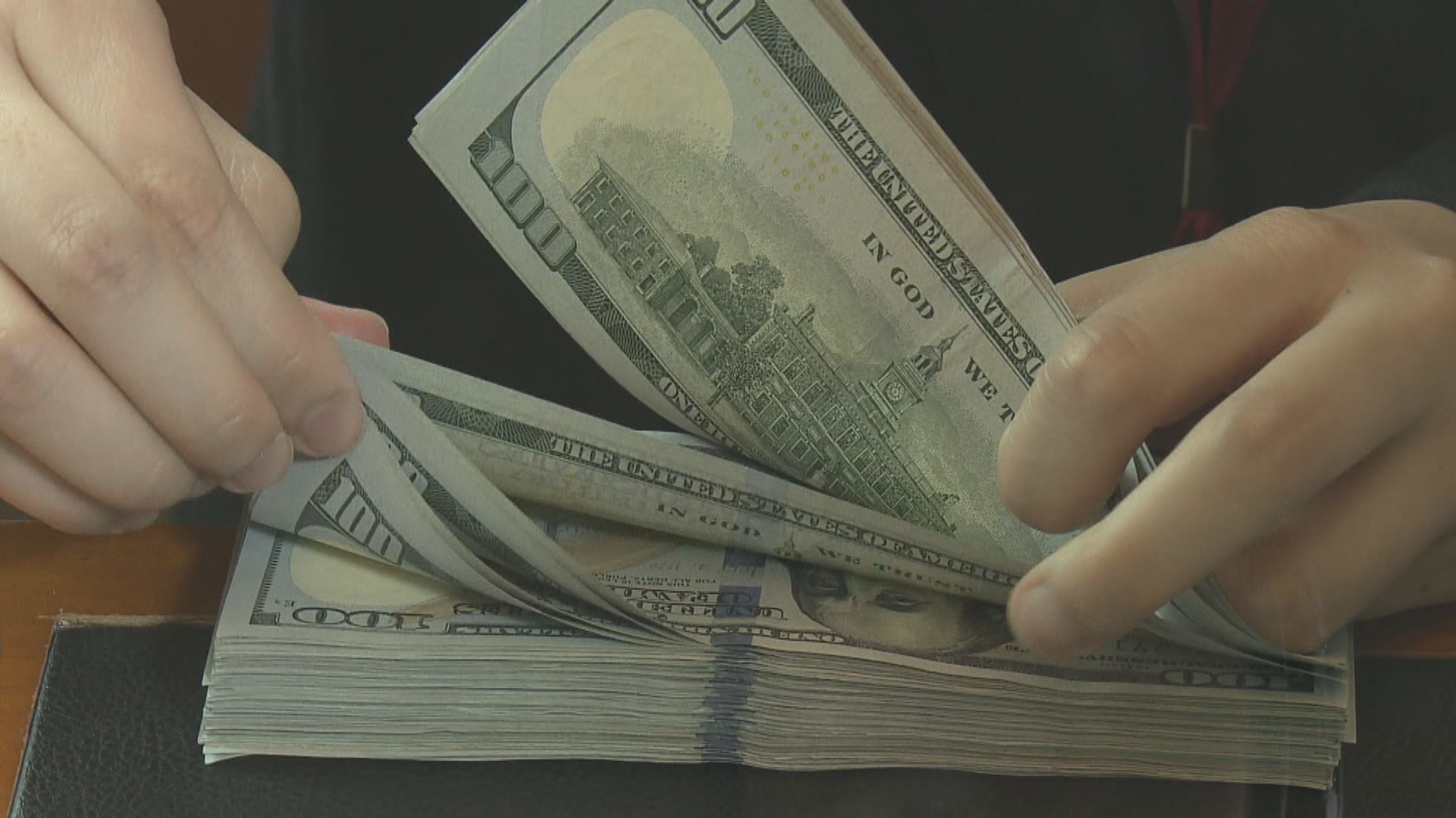 美匯指數偏軟　美元兌主要貨幣下跌