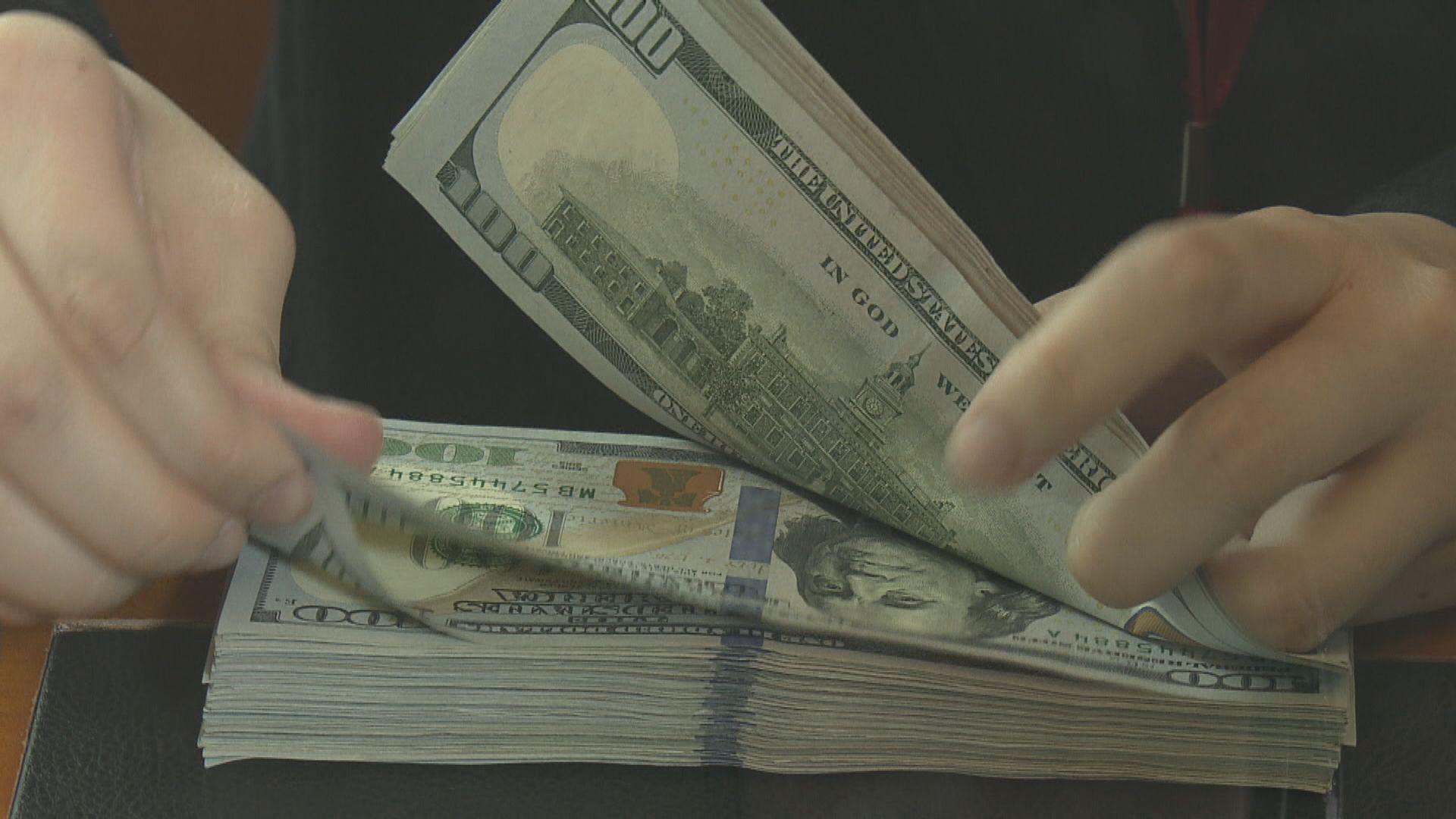 美匯重上101以上 歐元跌1%