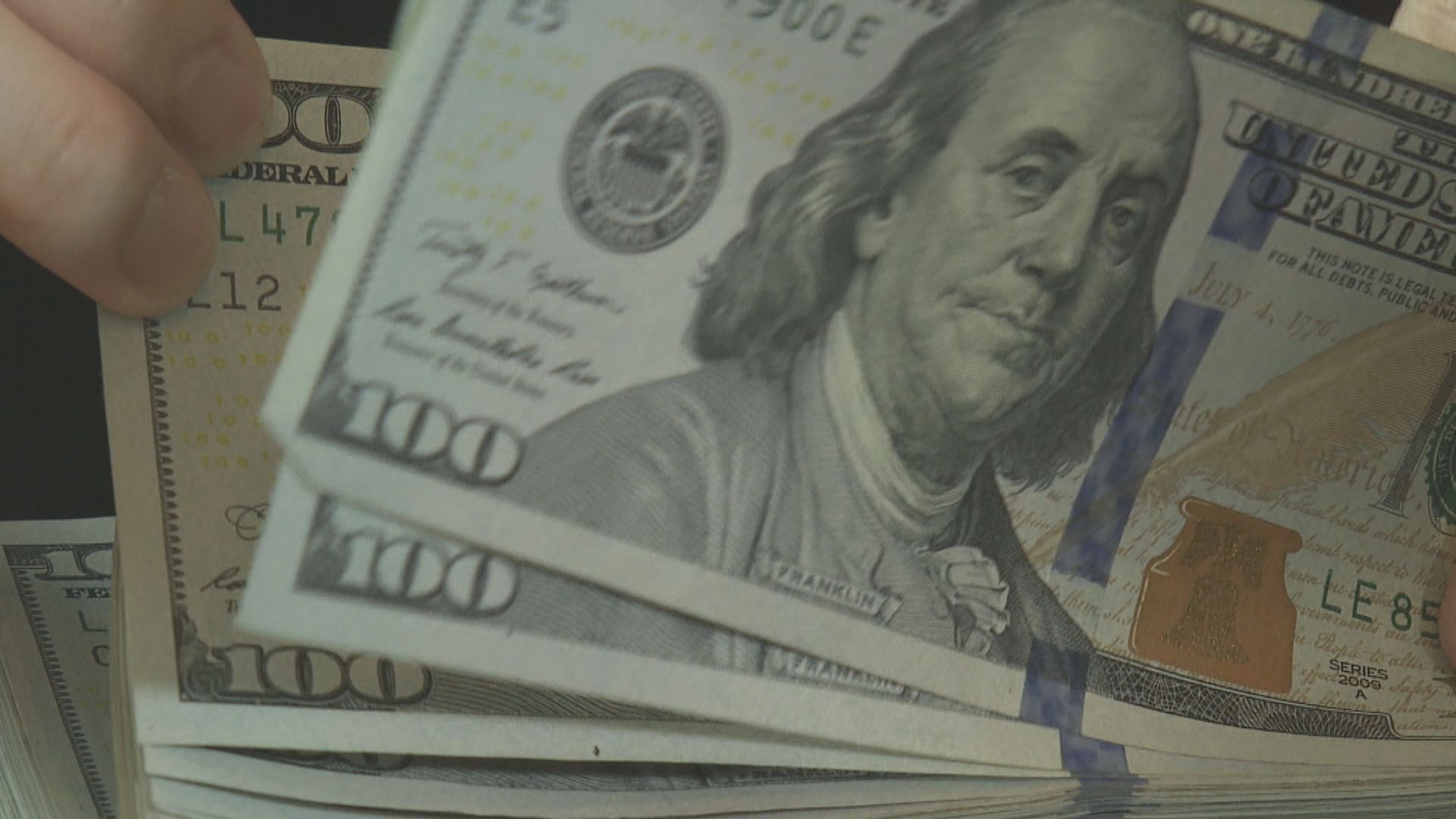 美匯升至近四周高位 因美國就業數據強勁