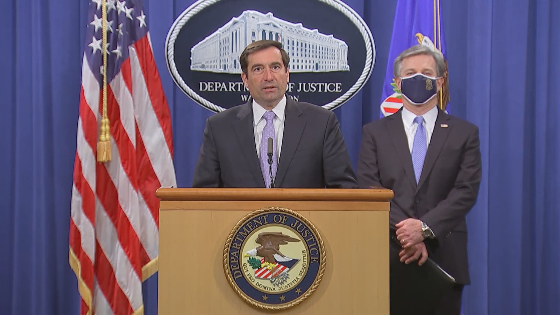 美司法部起訴八人涉參與中國獵狐行動　七人是華人