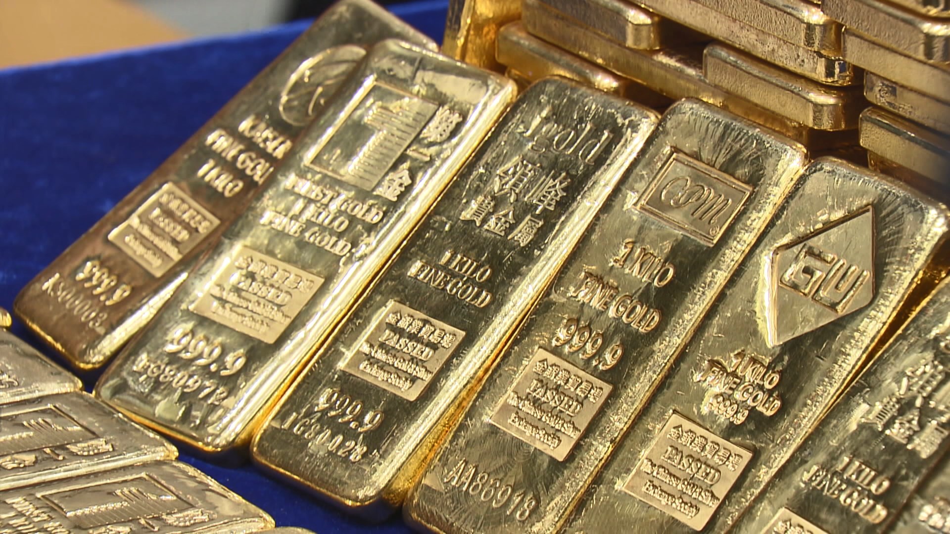 現貨金2連跌　因美元上升及投資者賣金套現