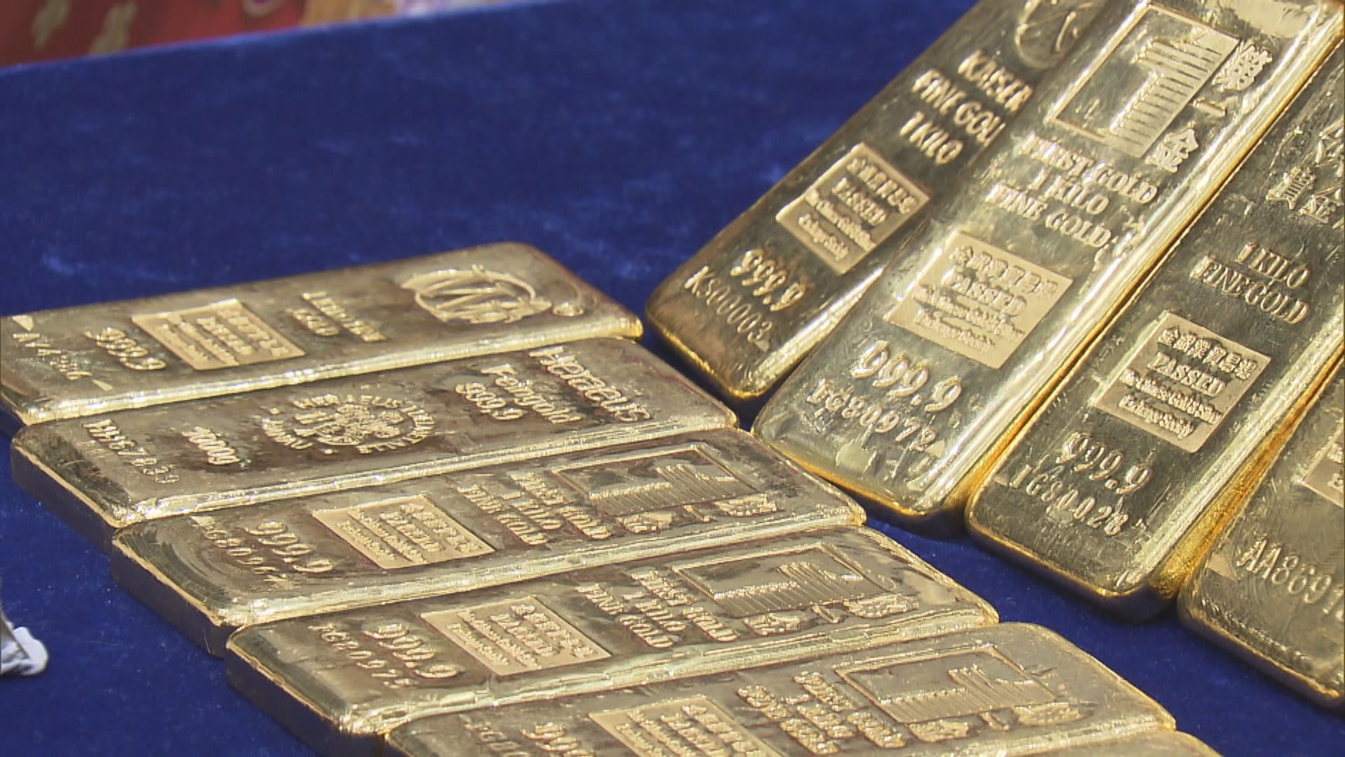 國際金價顯著下跌