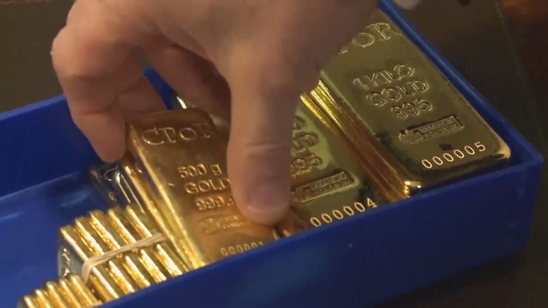 金價連升3天　因美元匯價下跌