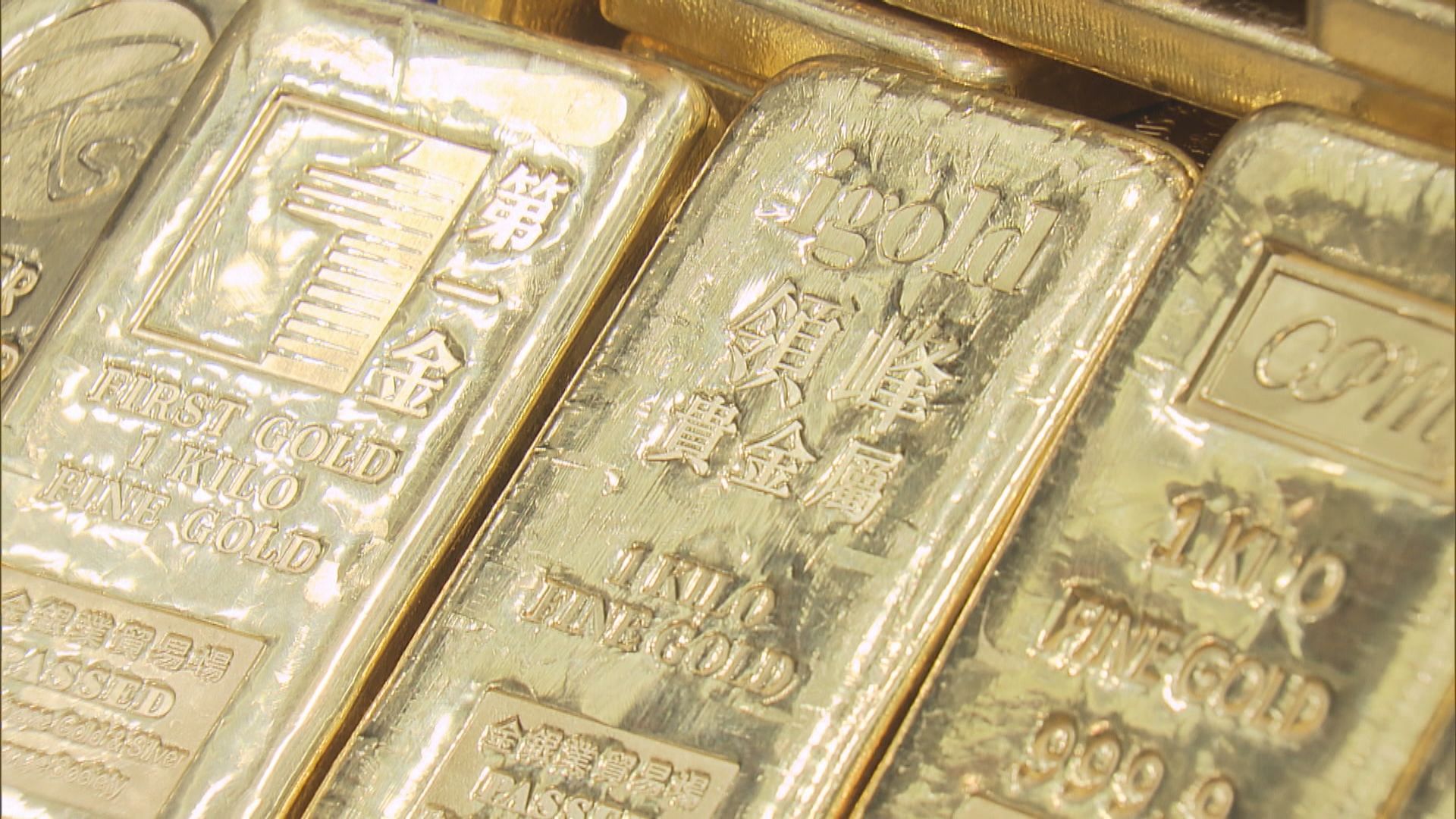 紐約期金6連跌　為去年3月以來最長跌浪