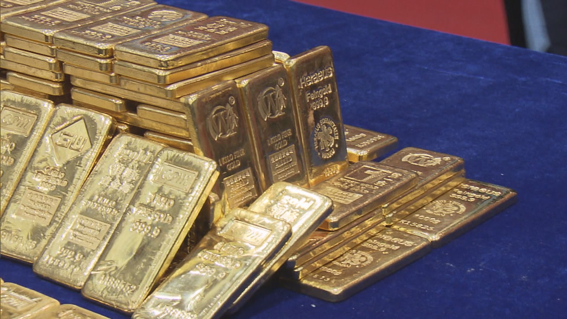 金價尾段回套升勢　因美元匯價回升