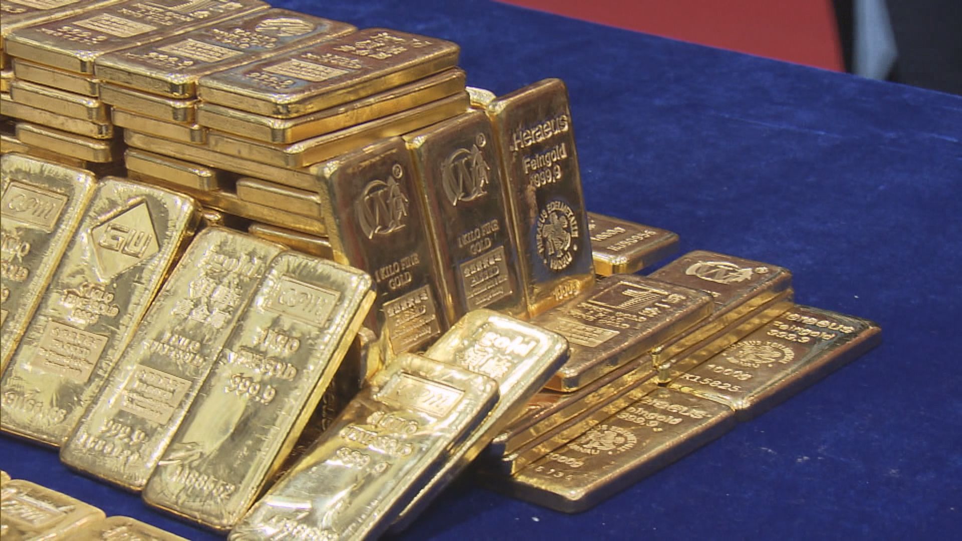 金價轉跌為升　因美元及美債債息下跌