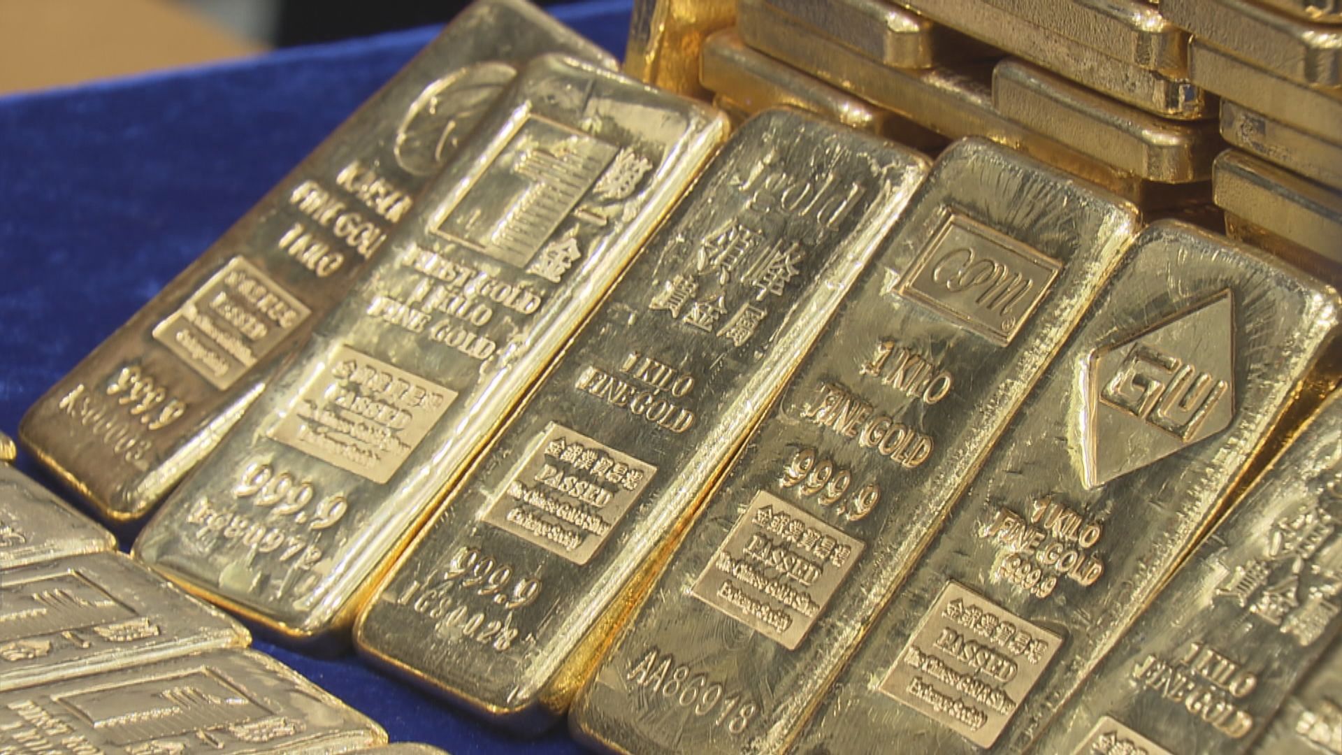 金價觸及八周低位　因美元及美債債息上升