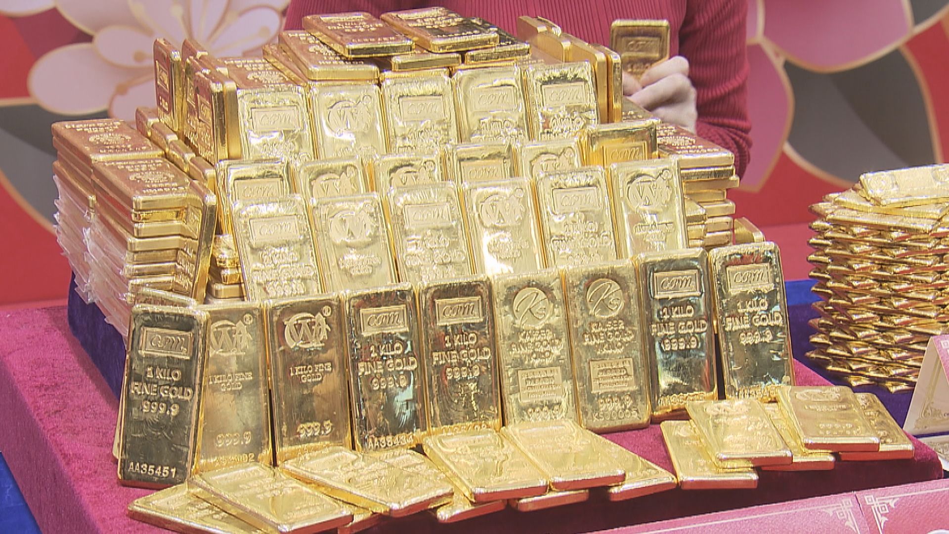 金價繼續在紀錄高位附近