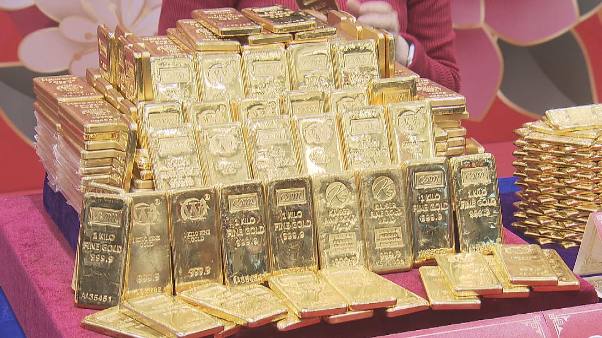 金價下跌　因憂慮通脹和加息