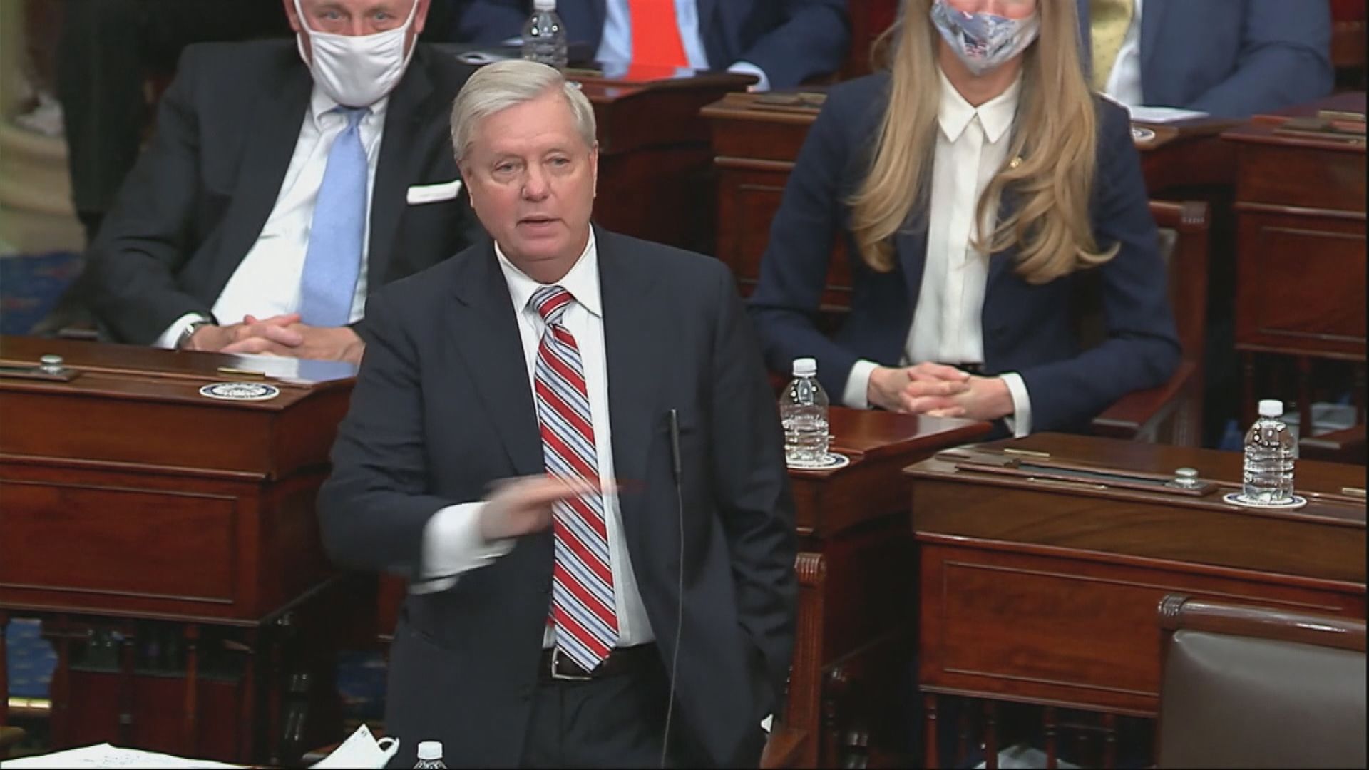 美參議員格雷厄姆完成接種疫苗後確診新冠病毒