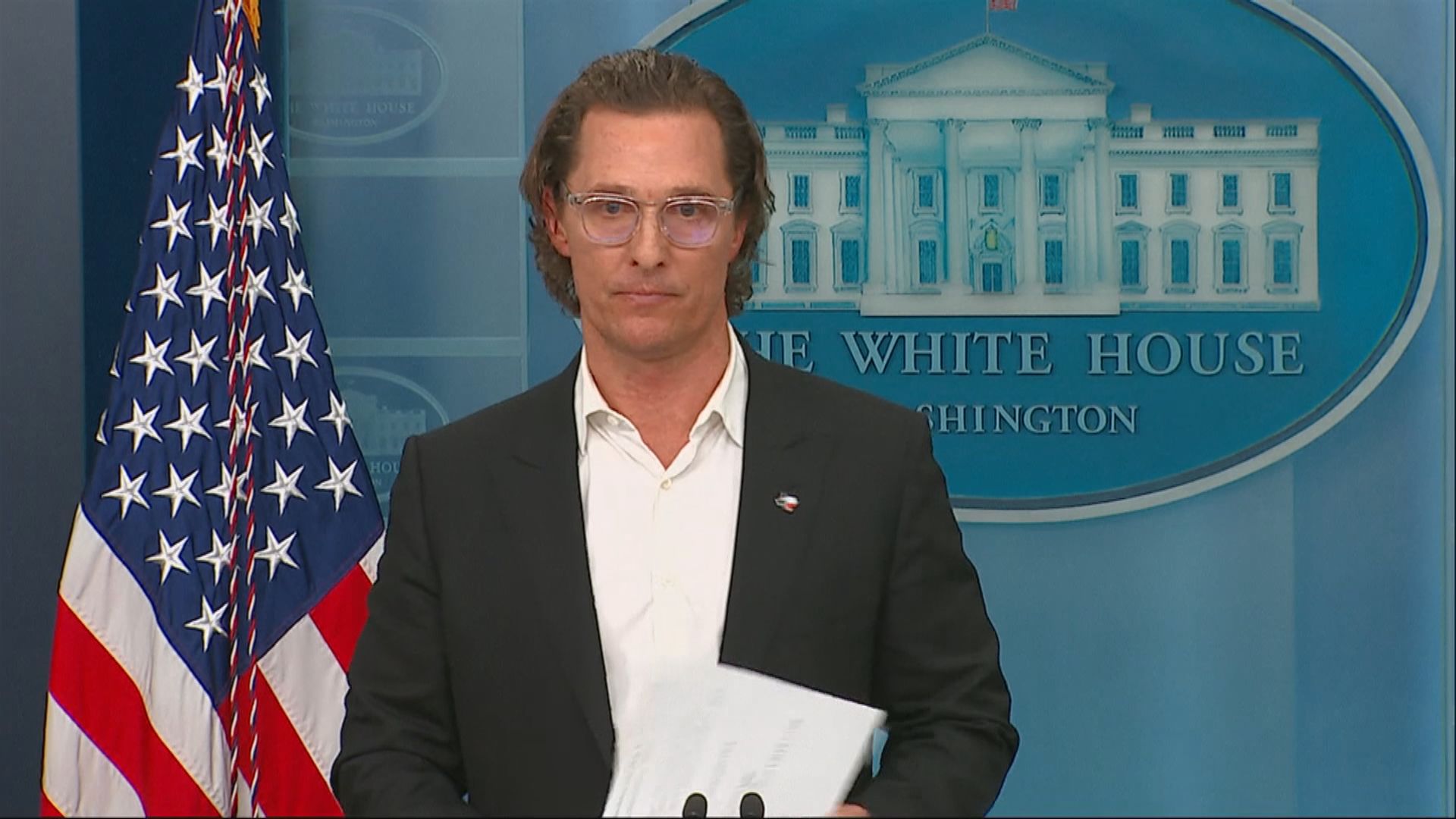 馬修麥康納希促美國國會落實改革　遏止槍械暴力