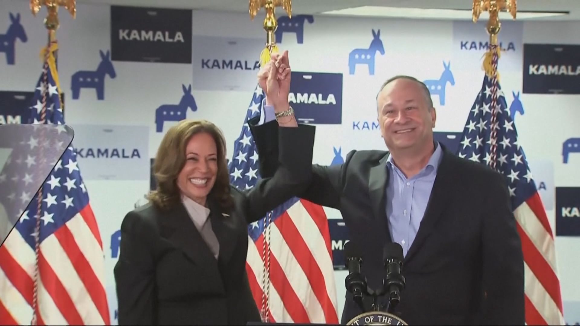 賀錦麗宣布已取得足夠支持獲提名為總統候選人 她將展開首場競選活動