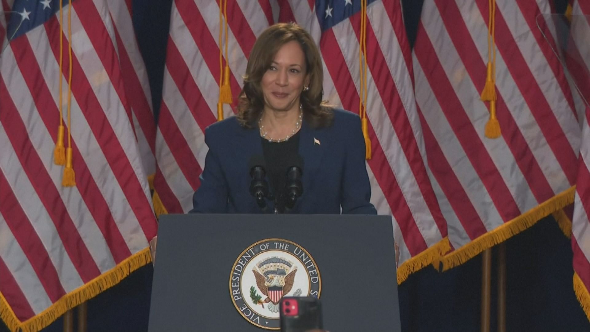 接棒退選拜登 賀錦麗首場競選集會強調法治對比特朗普官非纏身