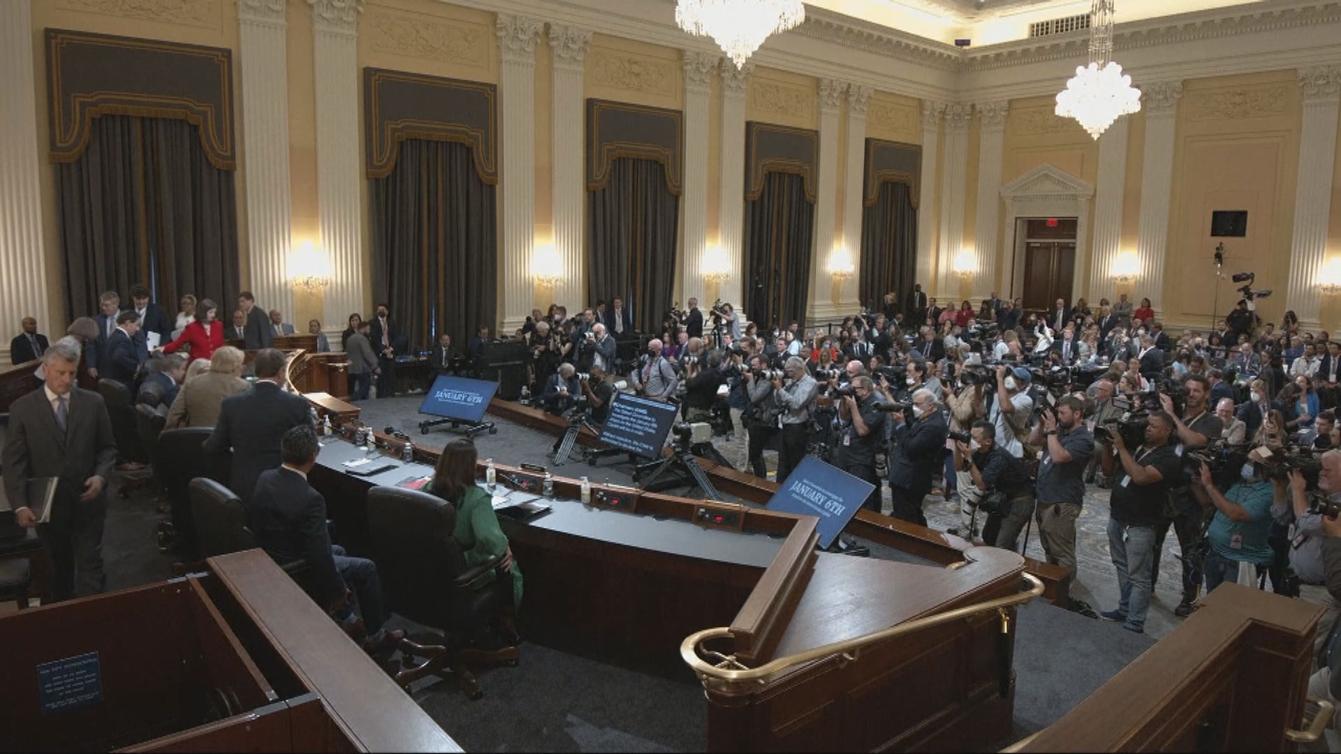 美國眾議院舉行聽證會調查國會騷亂