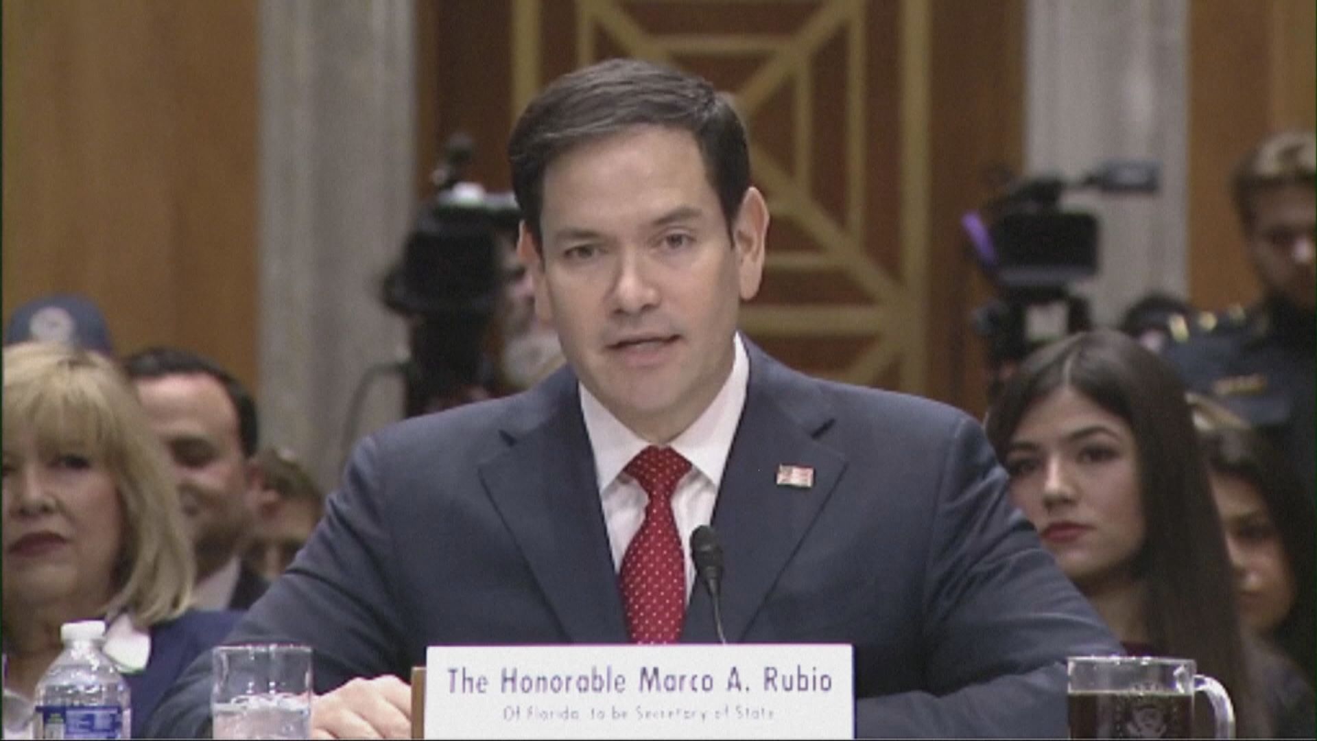 魯比奧出席聽證會　形容中國是最大威脅需減少依賴　魯比奧指支持台灣防衛　阻止大陸攻台