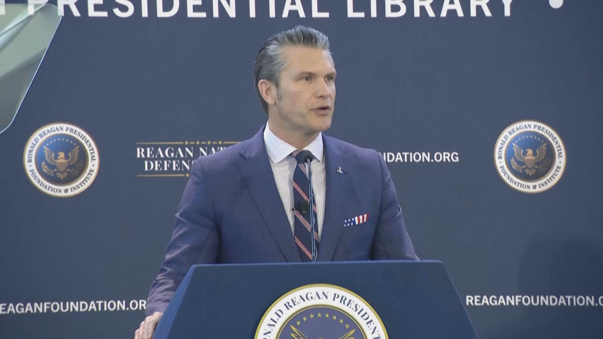 海格塞斯指中國需尊重美國在印太地區利益