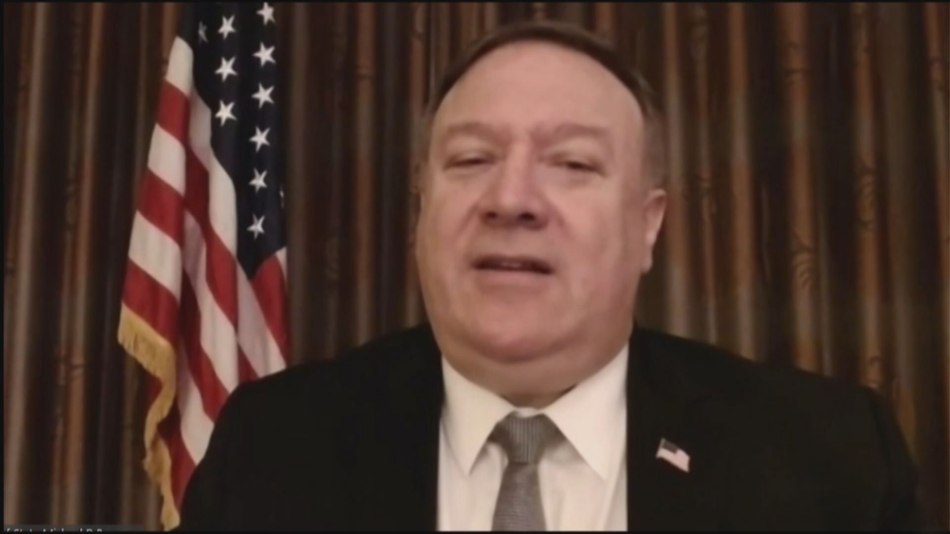 蓬佩奧稱美國將注視九月立法會選舉