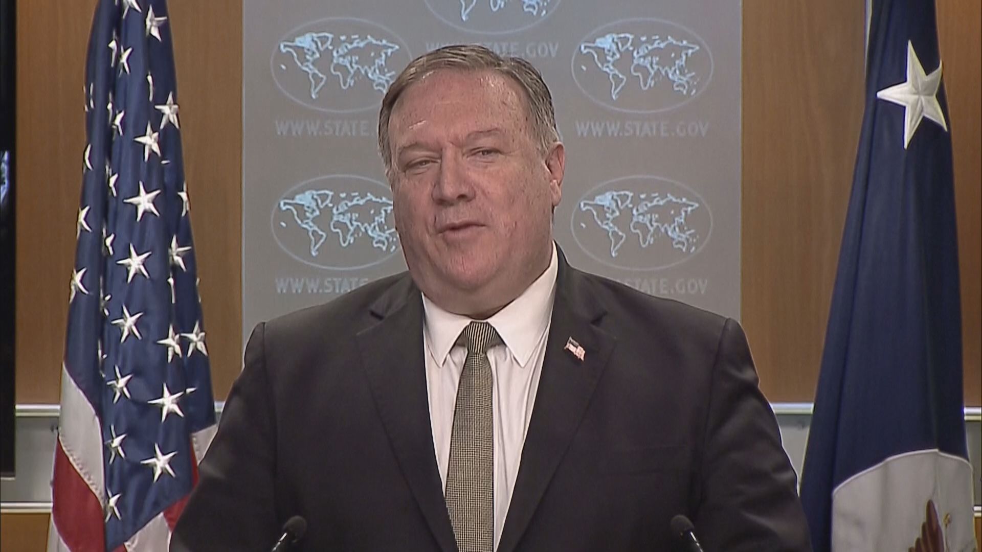 蓬佩奧：對香港成為共產黨管治城市感可悲