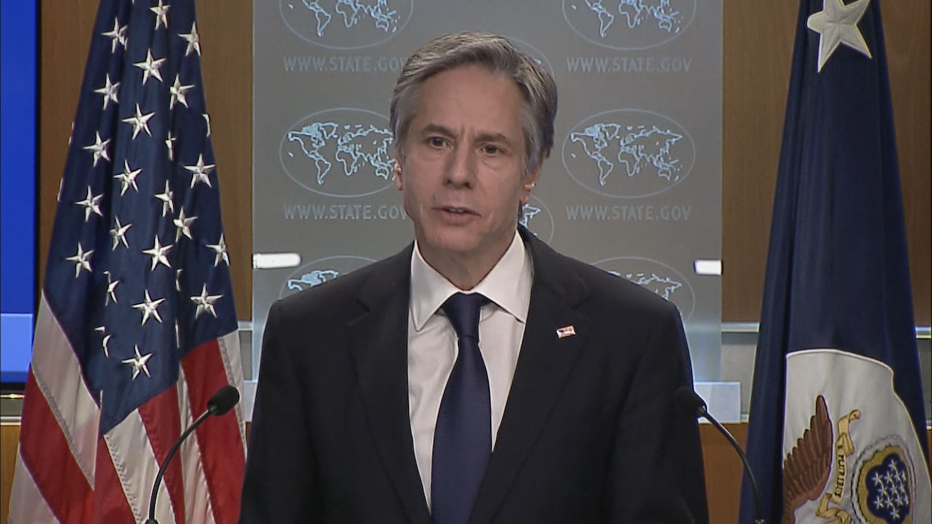 美國繼續暫停給予香港特殊待遇