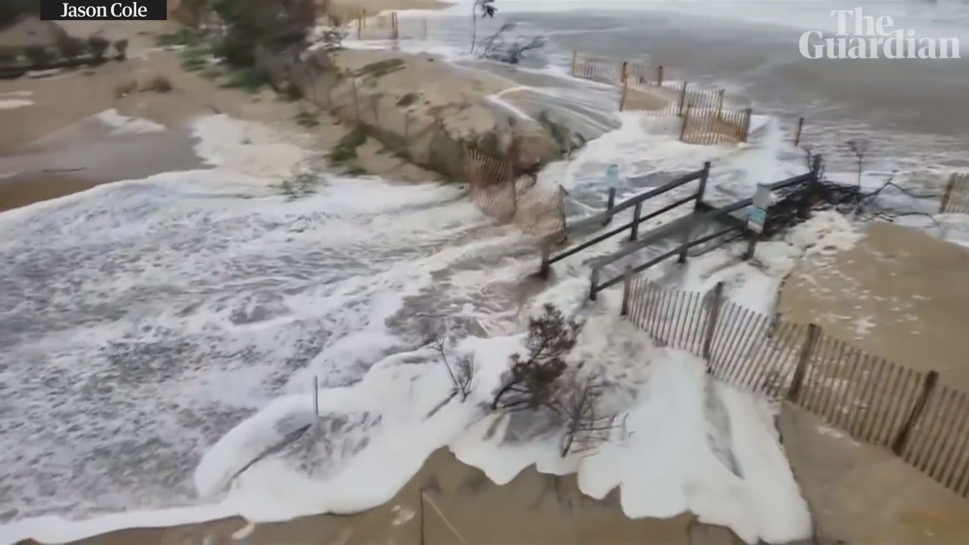 颶風弗洛倫斯吹襲全美二百萬人撤離