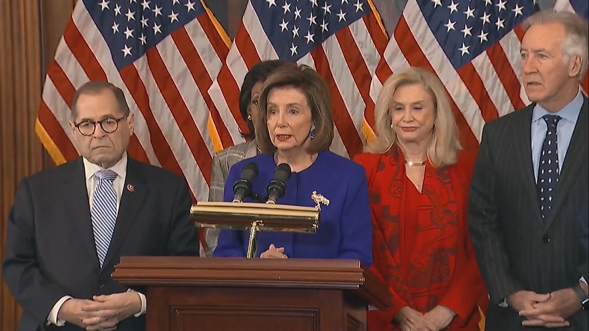 美國民主黨眾議員公布兩項彈劾特朗普的條款