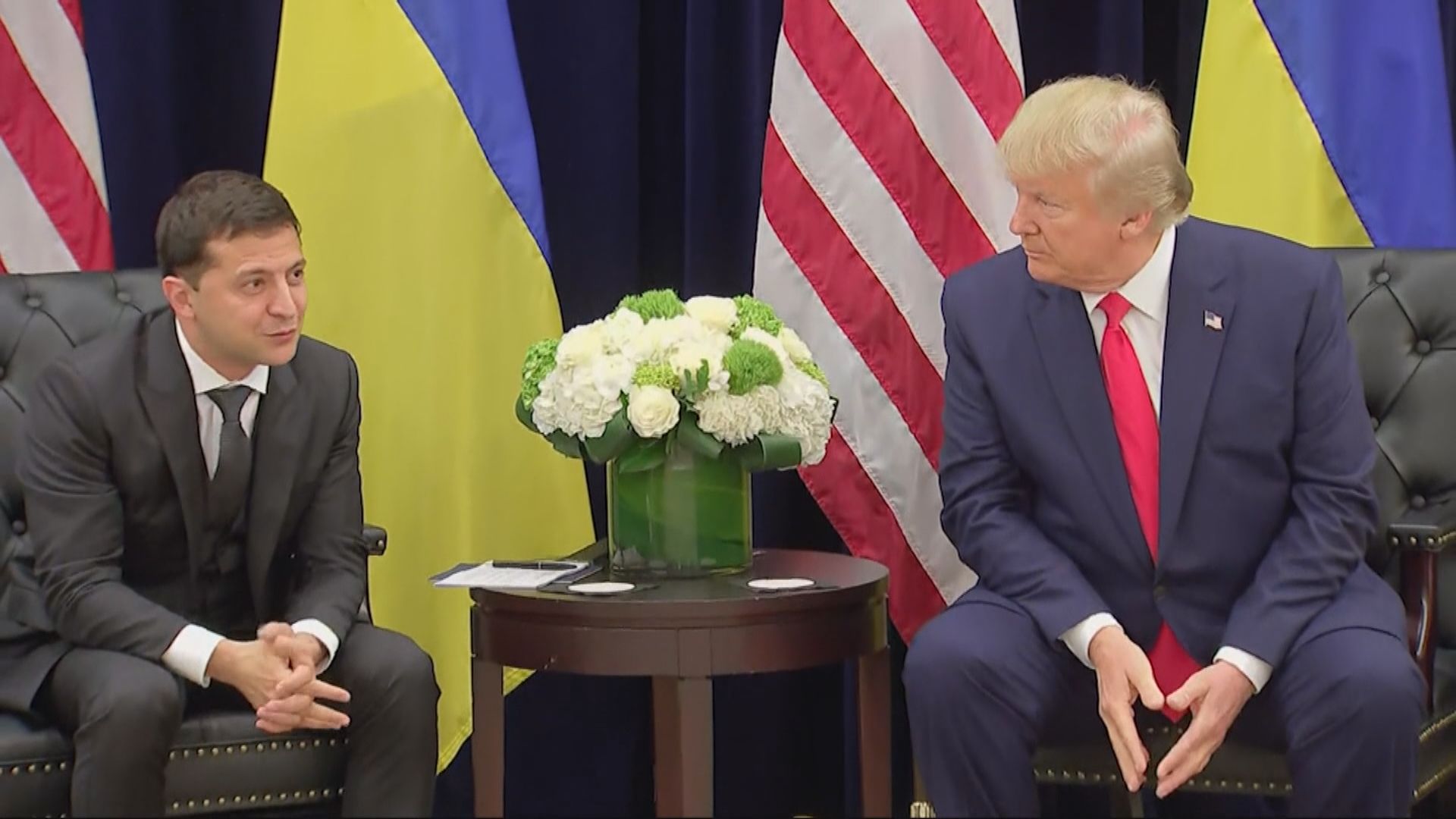 資料顯示美烏首腦通話後不久白宮指示扣起軍事援助