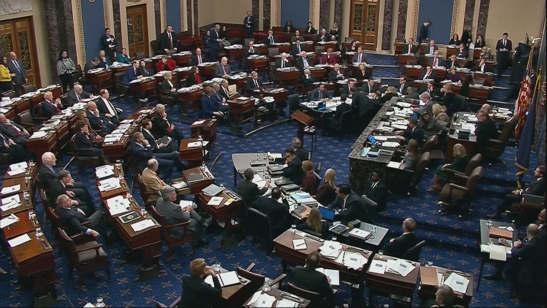 共和黨在彈劾特朗普審訊規則上稍作讓步