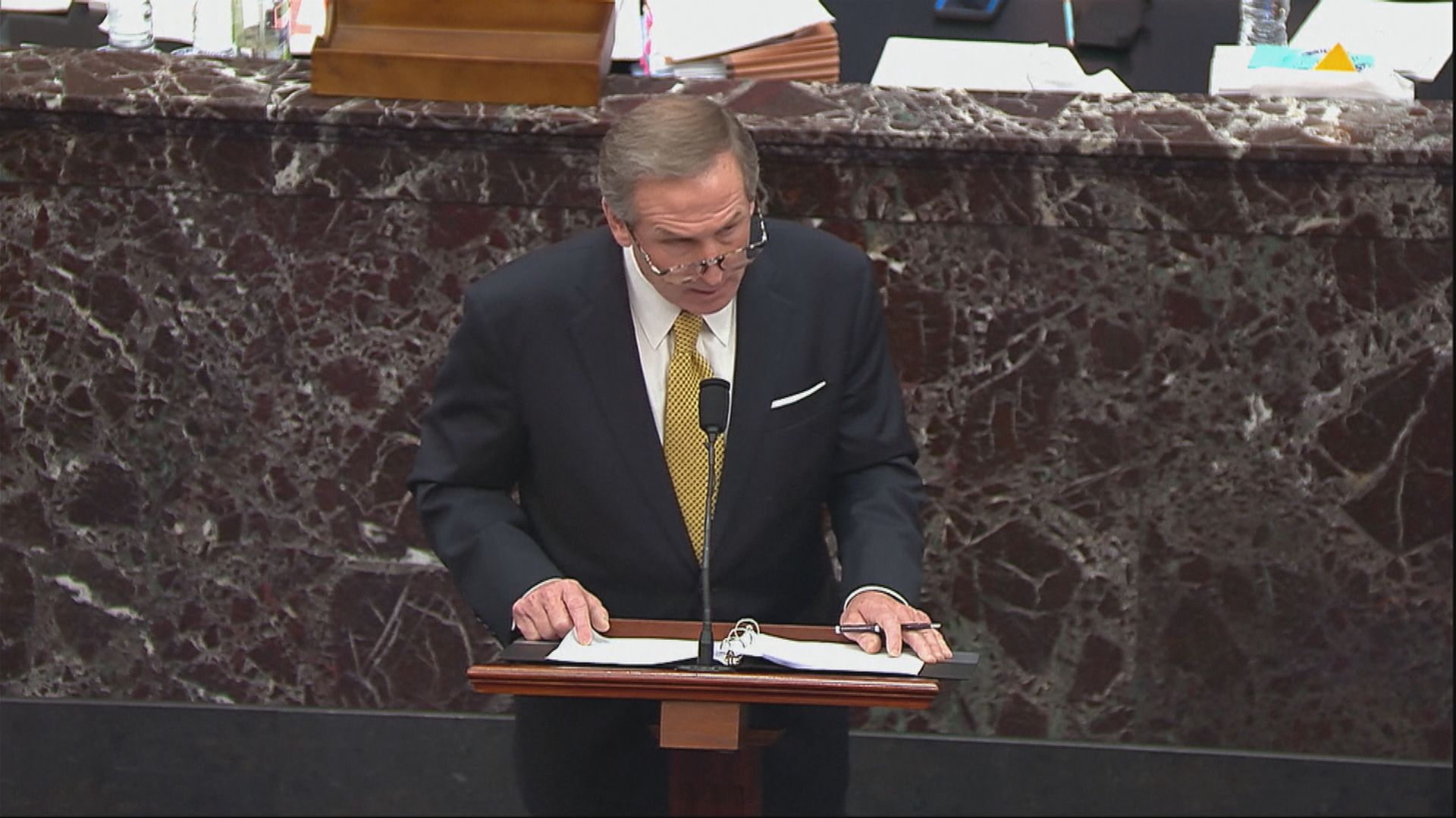 特朗普律師團隊批評彈劾聆訊不合憲