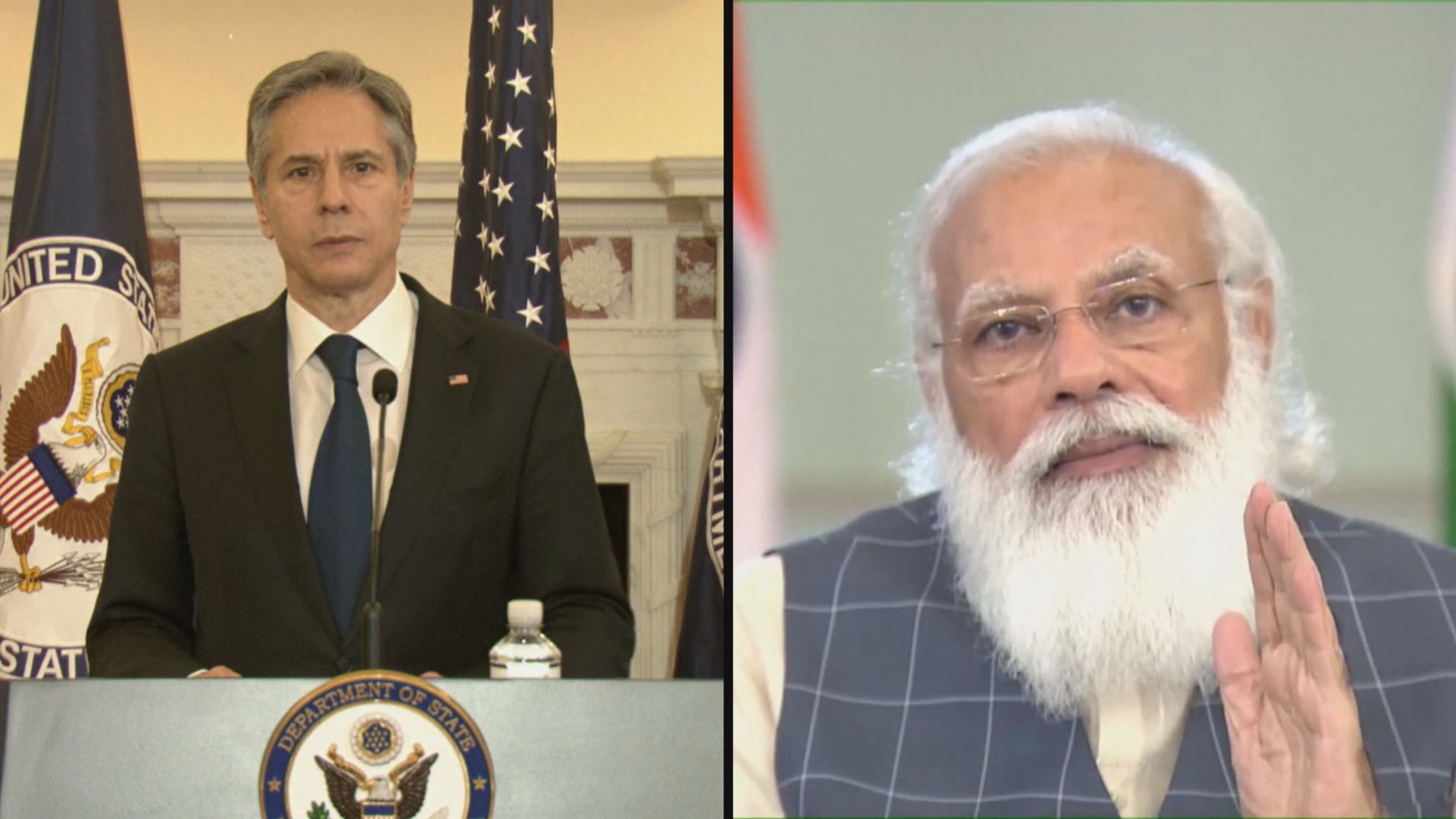 布林肯下周訪印度　與穆迪商討多項議題