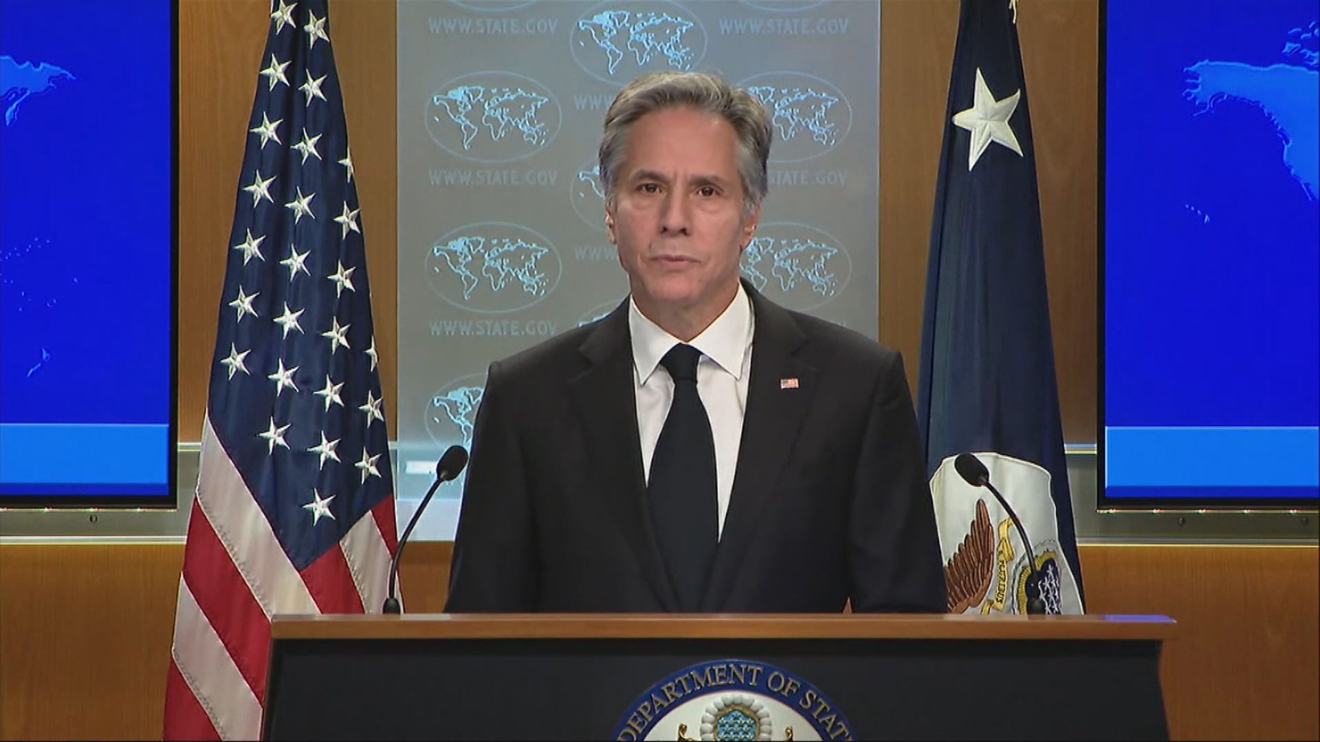 布林肯要求中國等國家阻止伊朗攻擊以色列