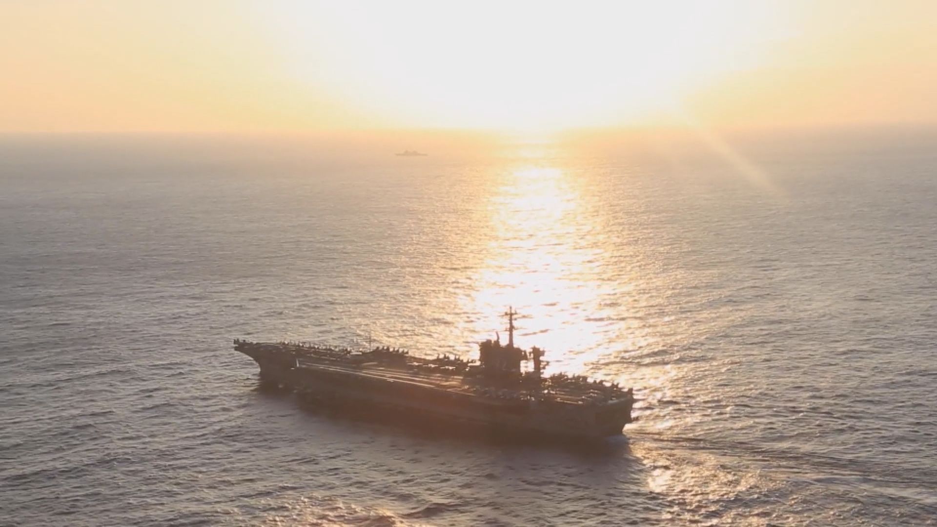 美國航母林肯號戰鬥群已部署至中東地區