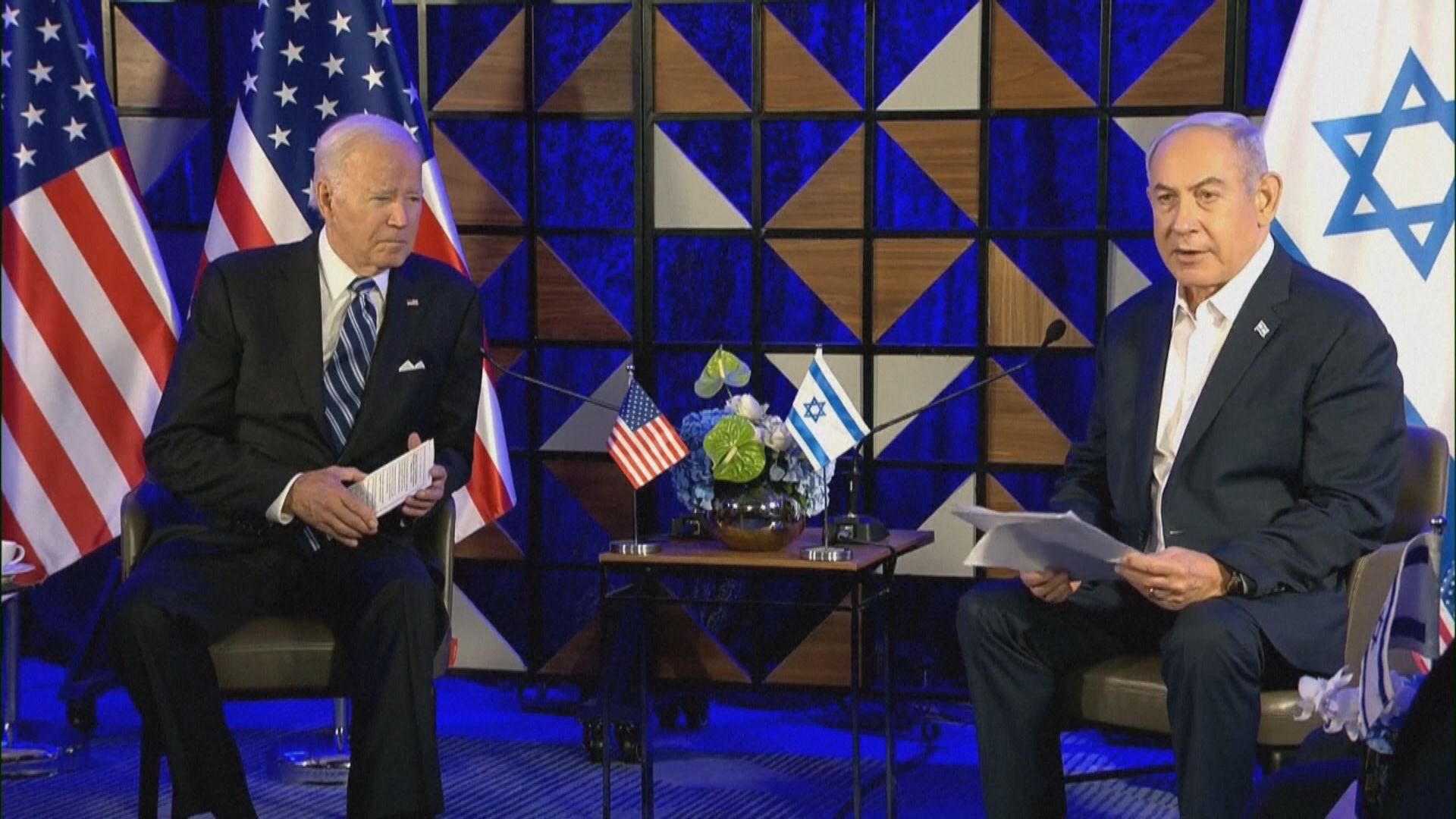 拜登與內塔尼亞胡通話 同意派人磋商拉法軍事行動