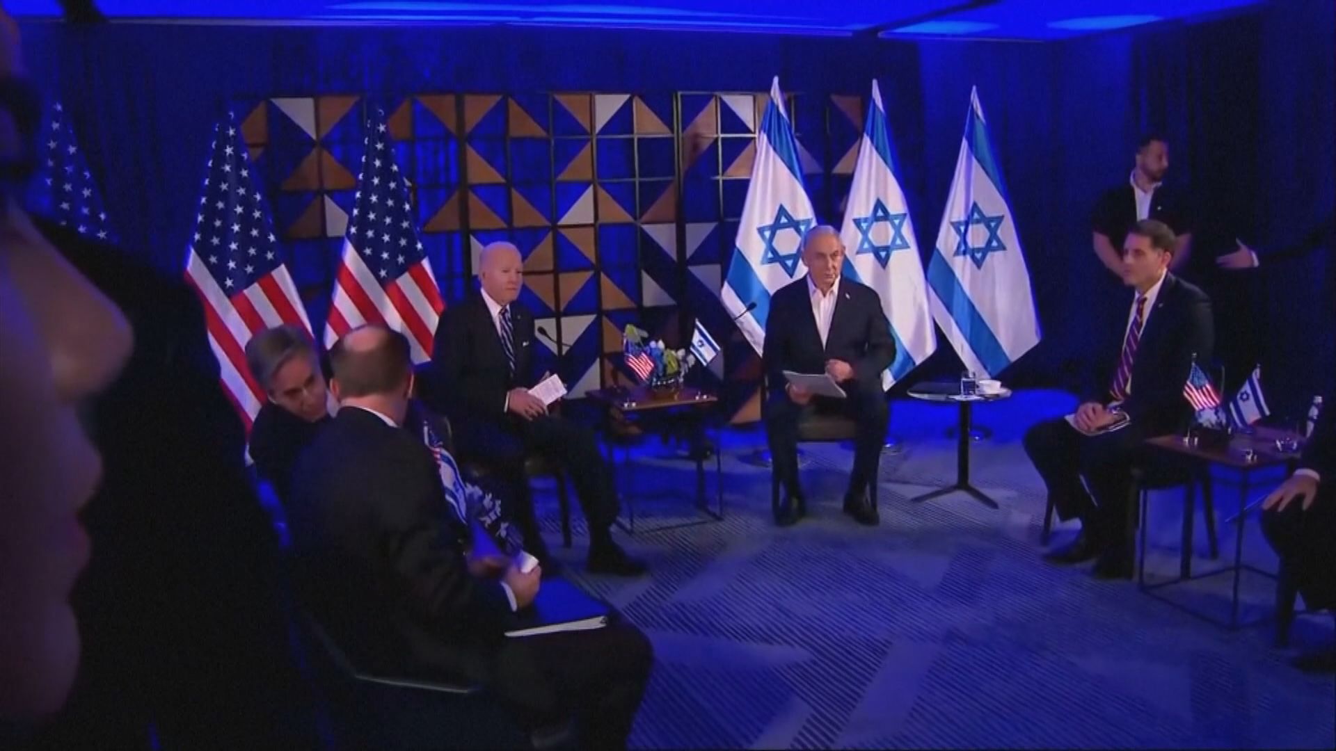 拜登表明華府對以色列支持將取決於以方保護平民措施