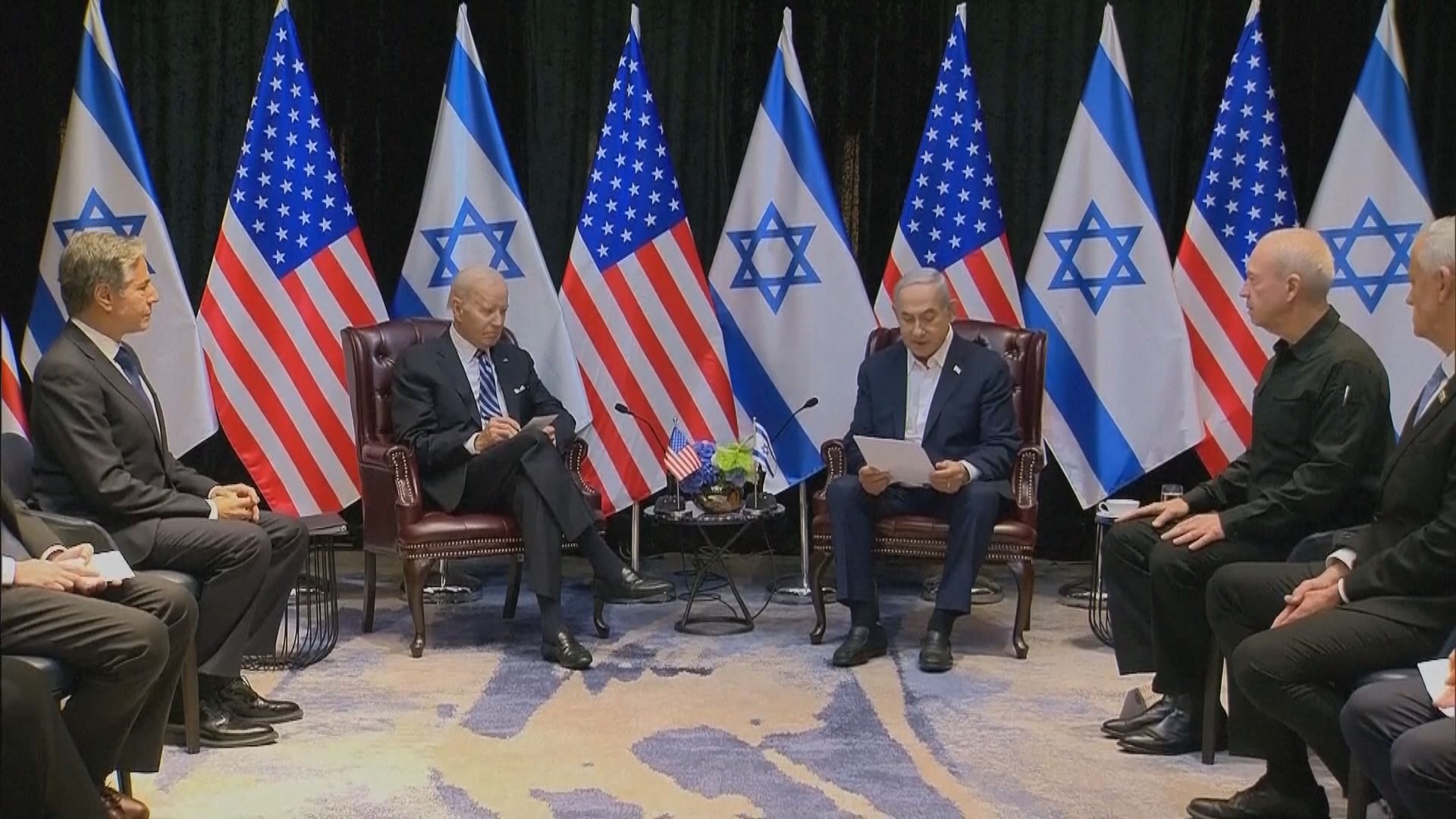 拜登與內塔尼亞胡通話 美方重申對進攻拉法的立場