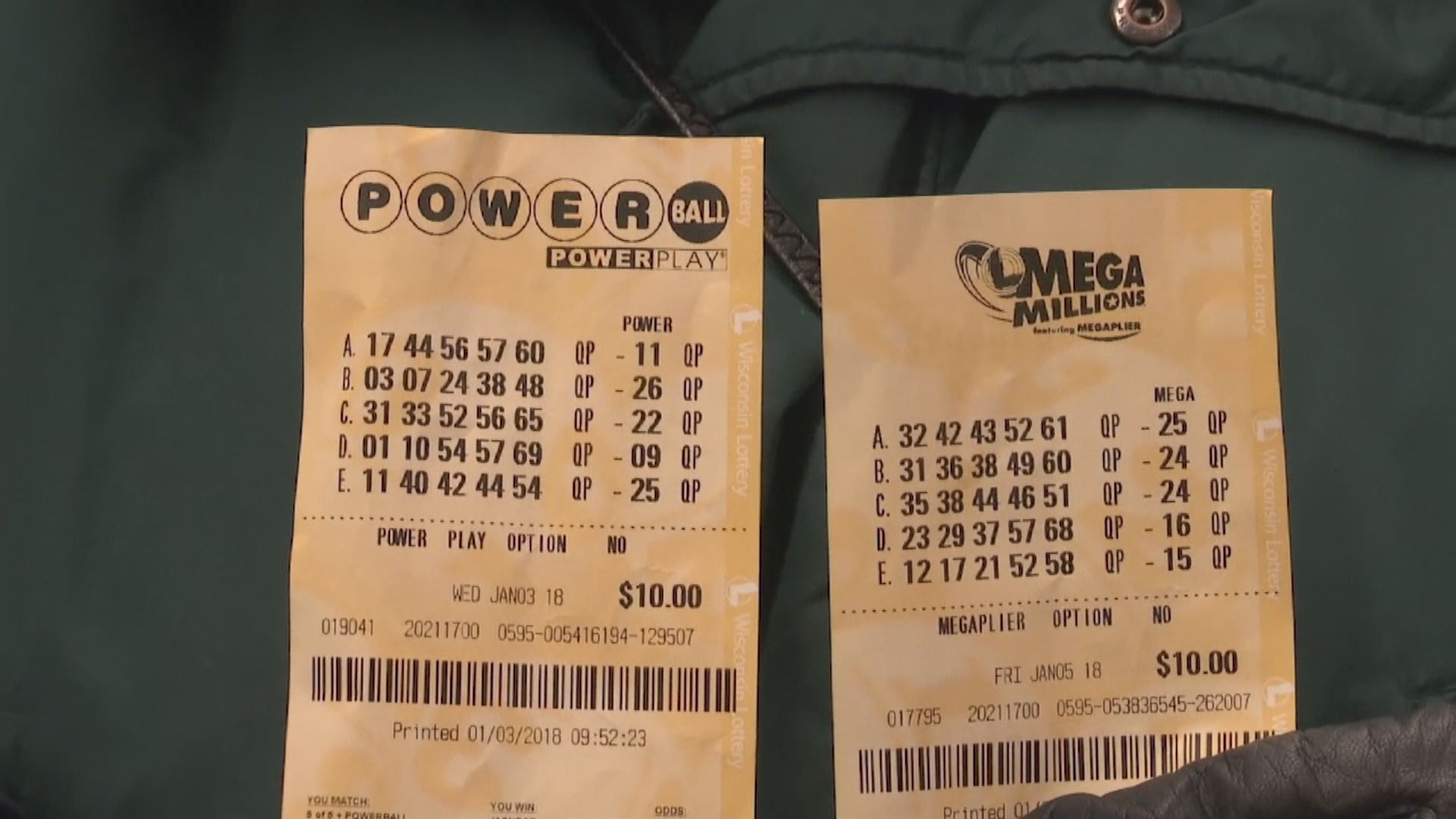 美國彩票頭獎彩金16億美元刷新紀錄