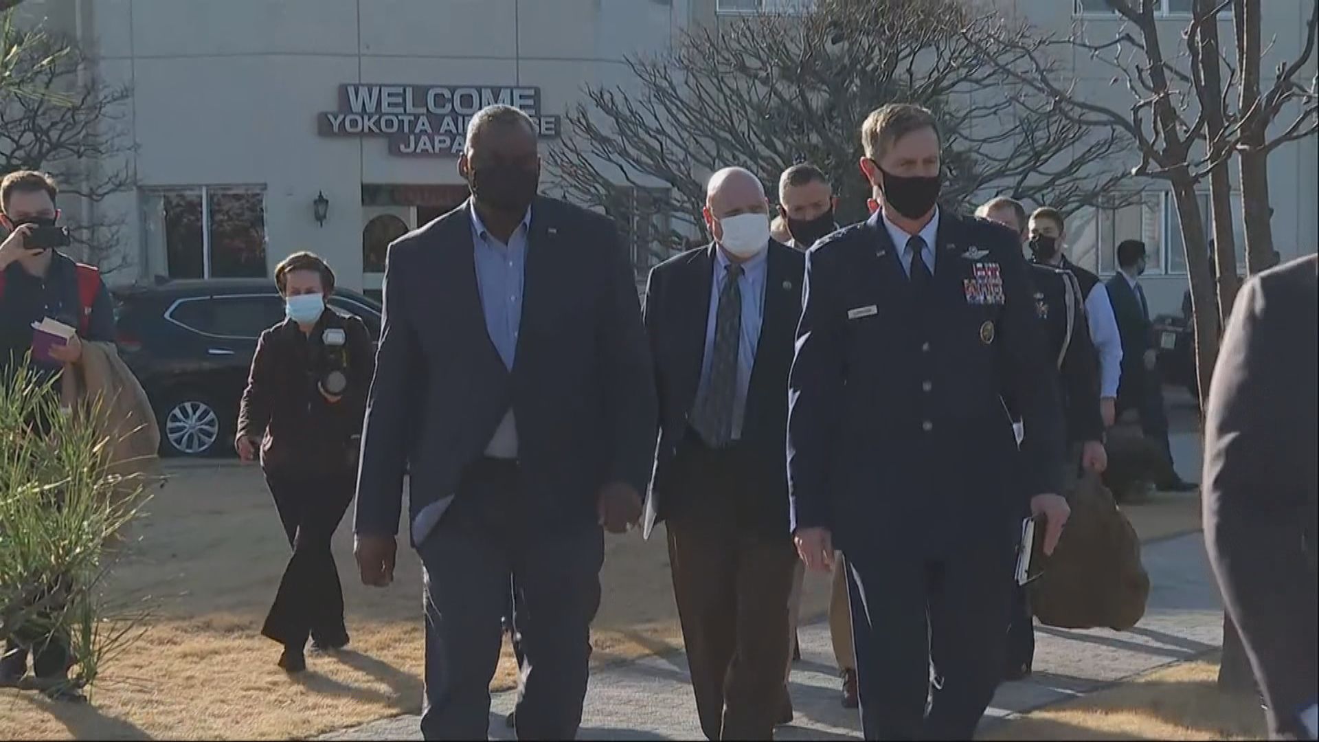 奧斯汀與布林肯抵東京　展開亞洲之行