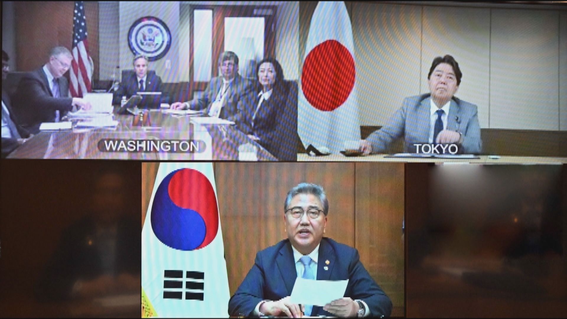 美國指美日韓峰會旨在加強合作 中方不應視之為挑釁