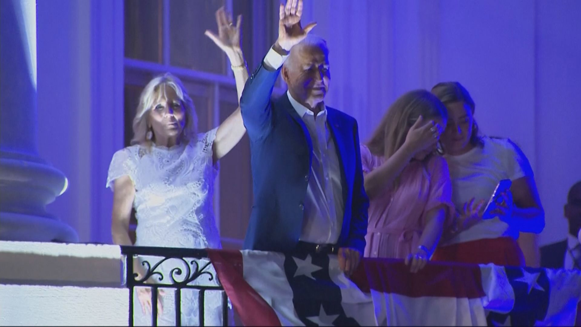 美國白宮千人派對慶獨立日　拜登：已接近脫離新冠病毒