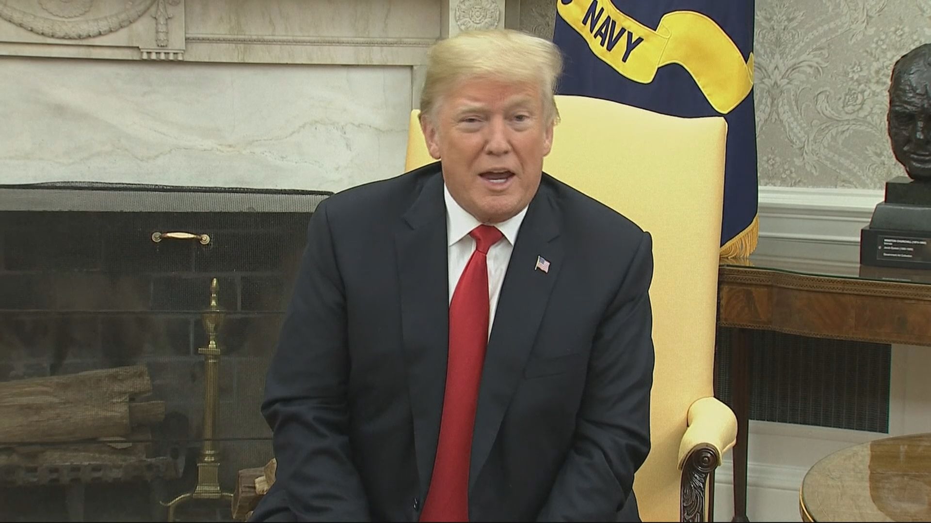 特朗普強調沒有考慮更改大法官提名人選